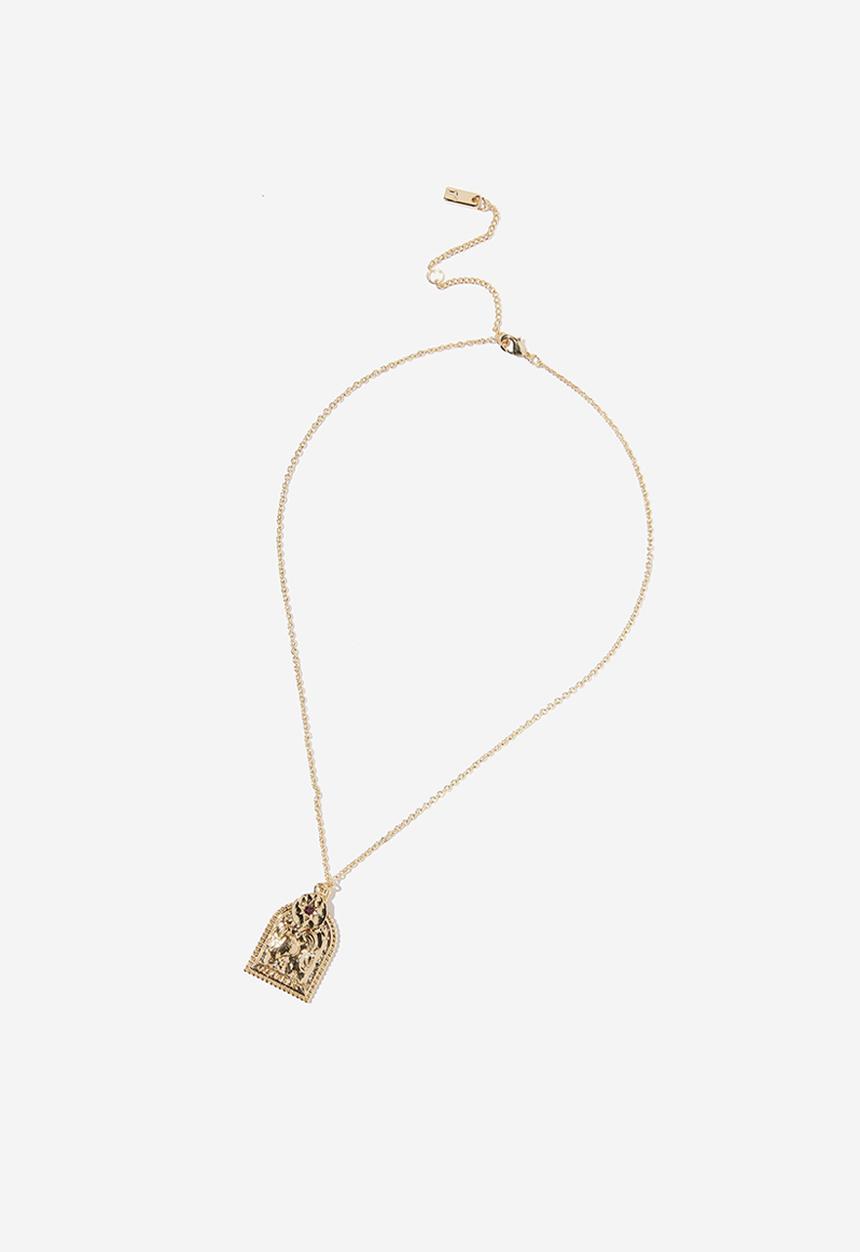 Rubi - Premium zodiac necklace - gold plated aquarius