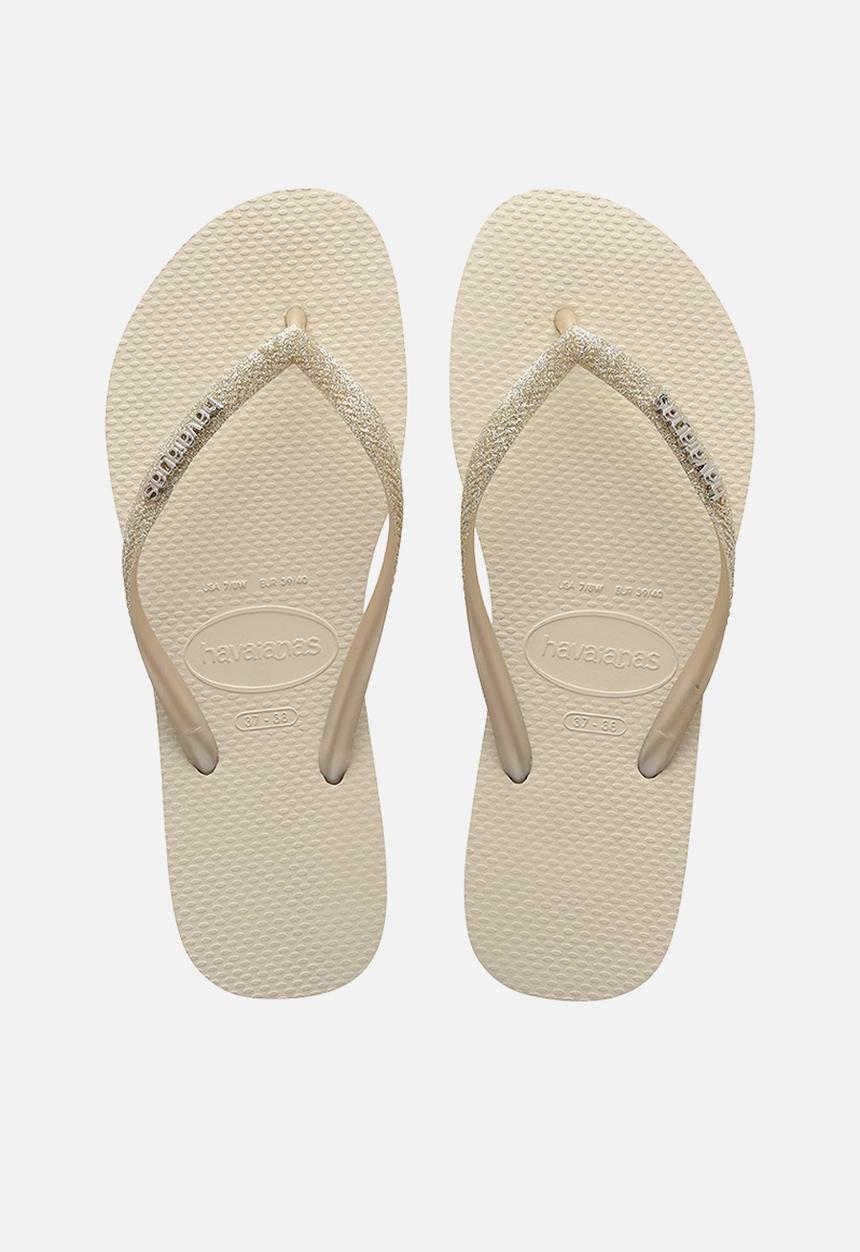 Havaianas - Slim glitter me - beige