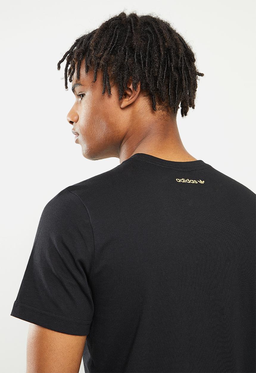 adidas Originals - Deco trefoil tee - black