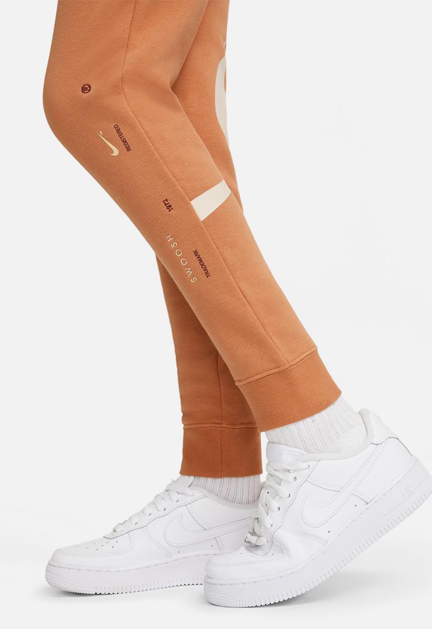 Nike - B nsw flc swoosh pant - orange