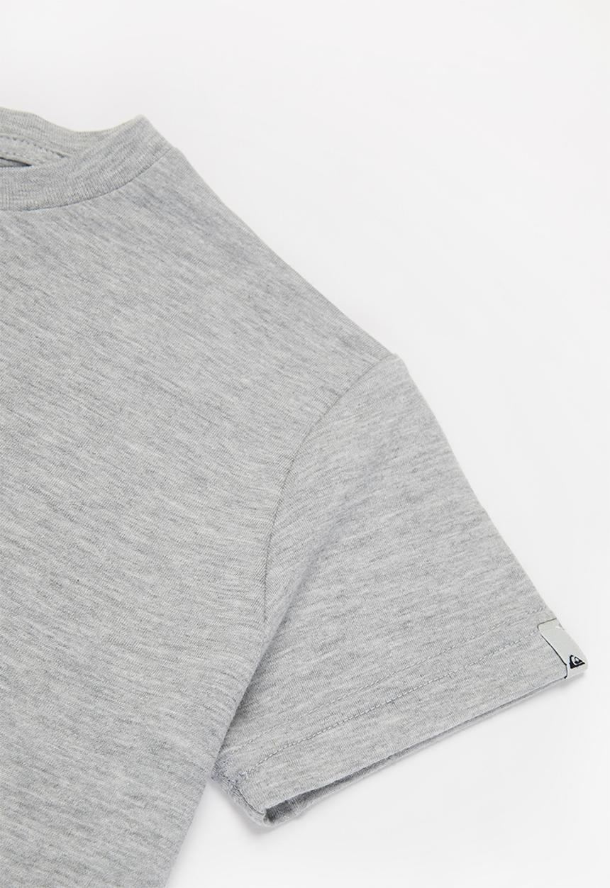 Quiksilver - New noise short sleeve yth - grey heather