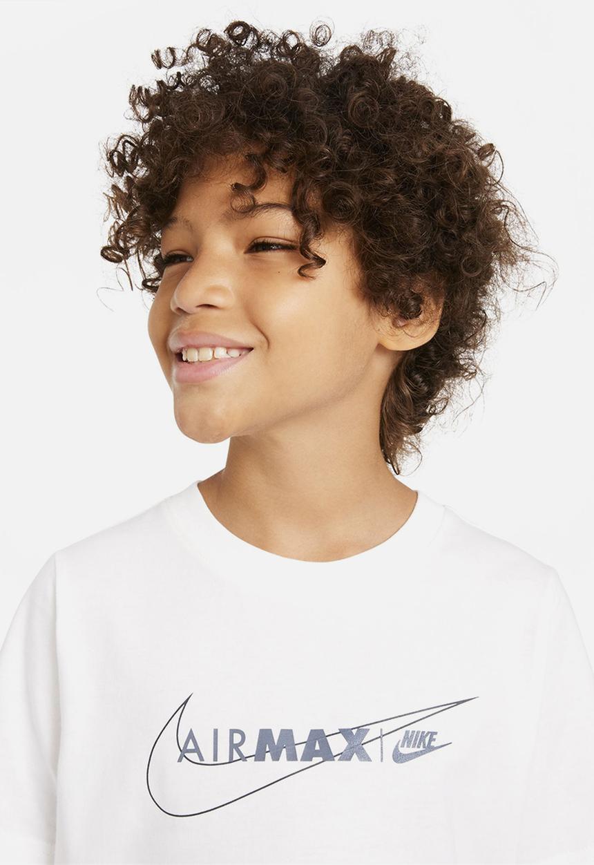 Nike - B nsw air max short sleeve tee - white