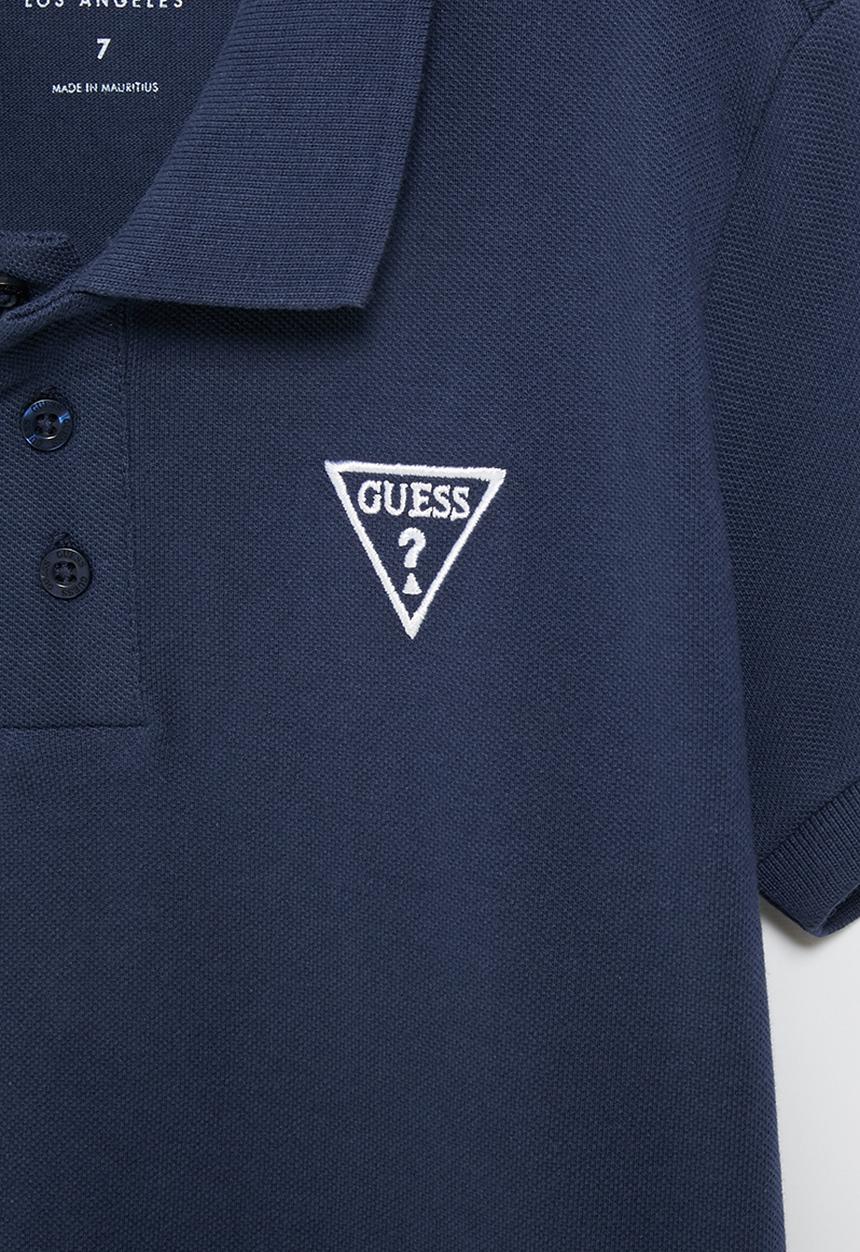GUESS - Core embroidery golfer - navy 