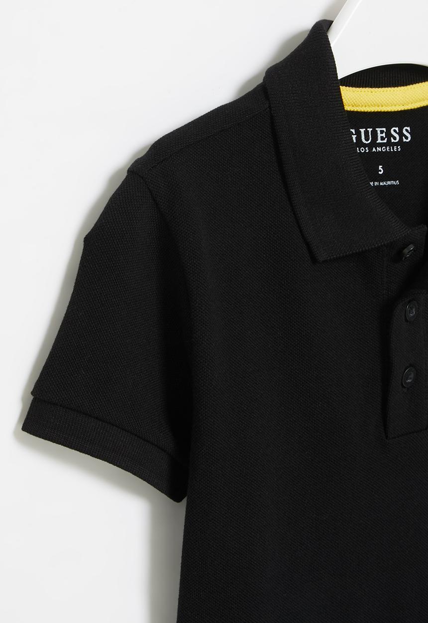 GUESS - Core embroidery golfer - black