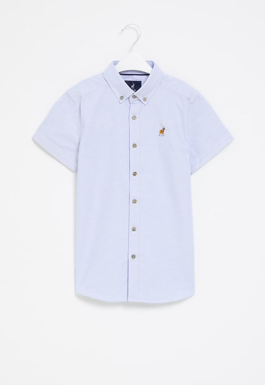 POLO - Boys ethan short sleeve shirt - light blue