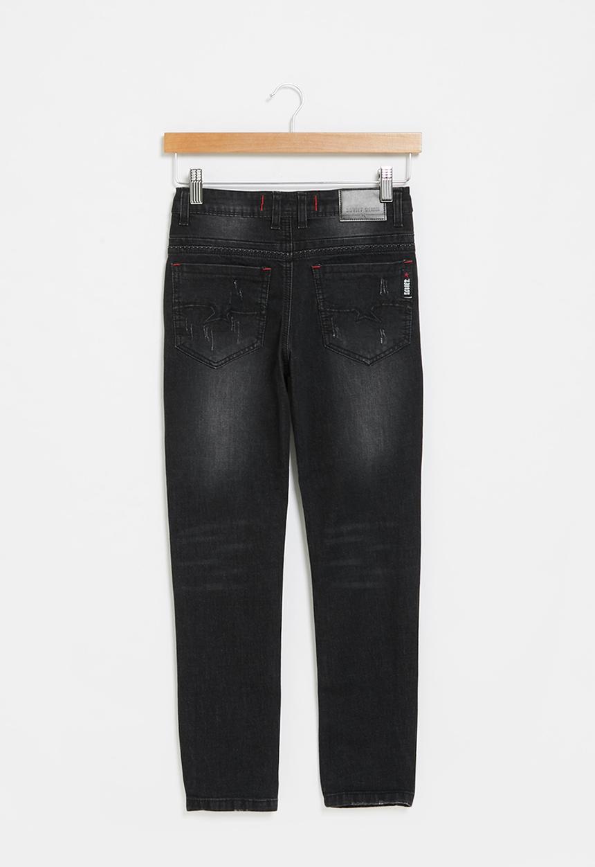 SOVIET - B nitto boys skinny denim - black