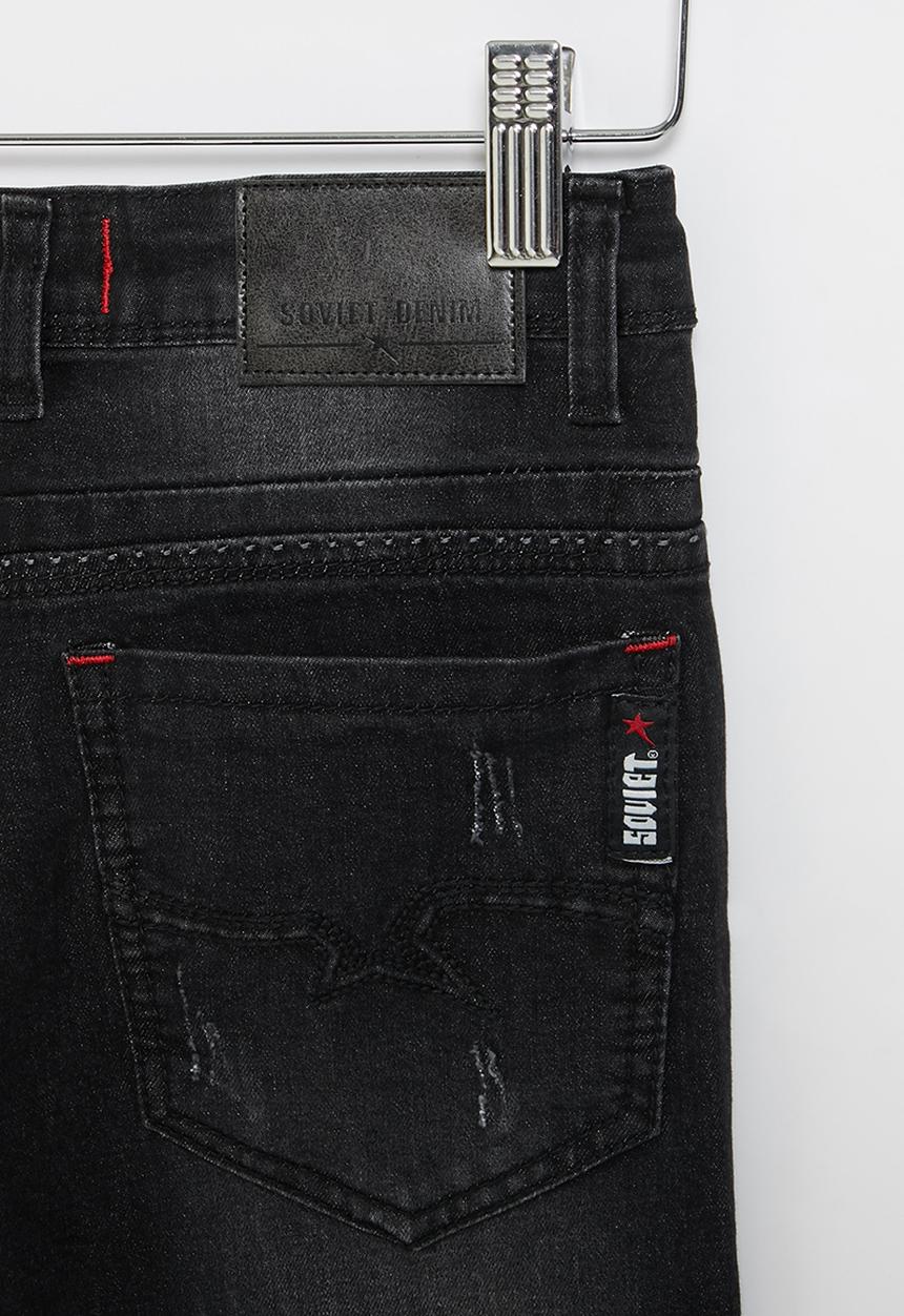 SOVIET - B nitto boys skinny denim - black