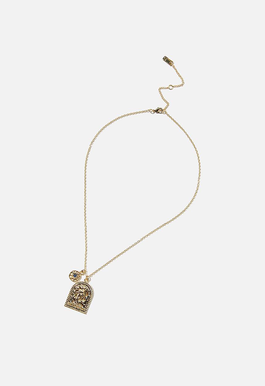 Rubi - Premium zodiac necklace - gold plated virgo