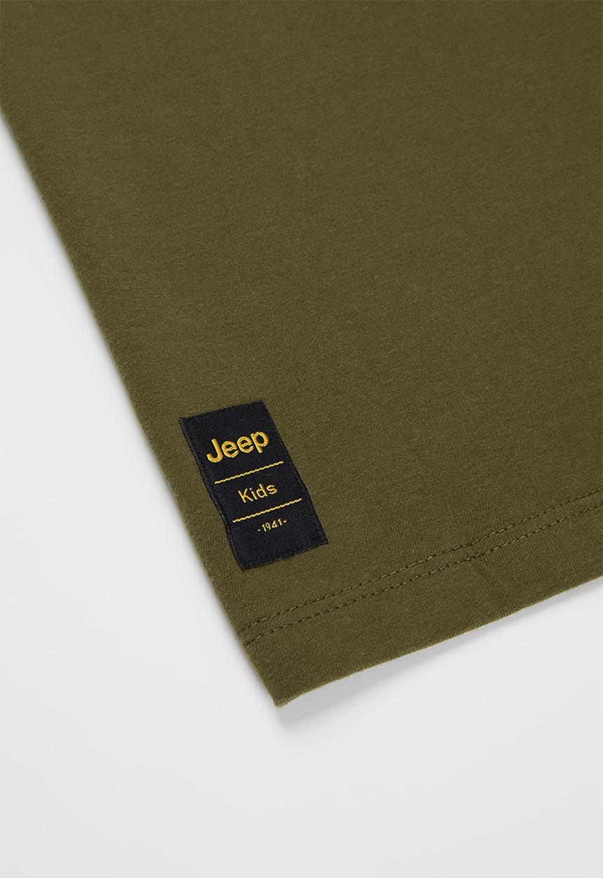 JEEP - Boys short sleeve graphic tee - green