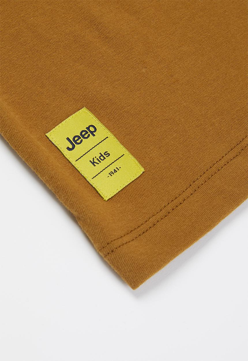JEEP - Boys short sleeve graphic tee - beige