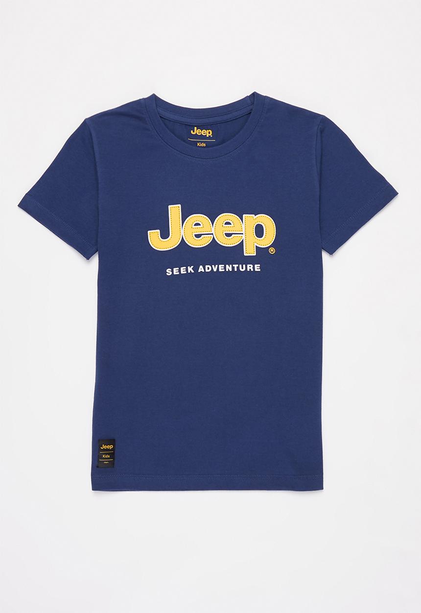 JEEP - Boys short sleeve graphic tee - blue