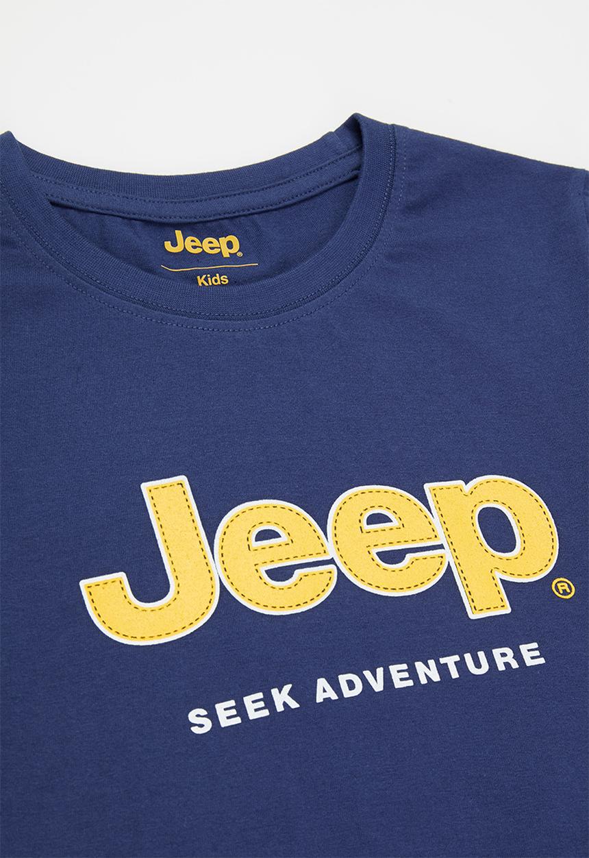JEEP - Boys short sleeve graphic tee - blue