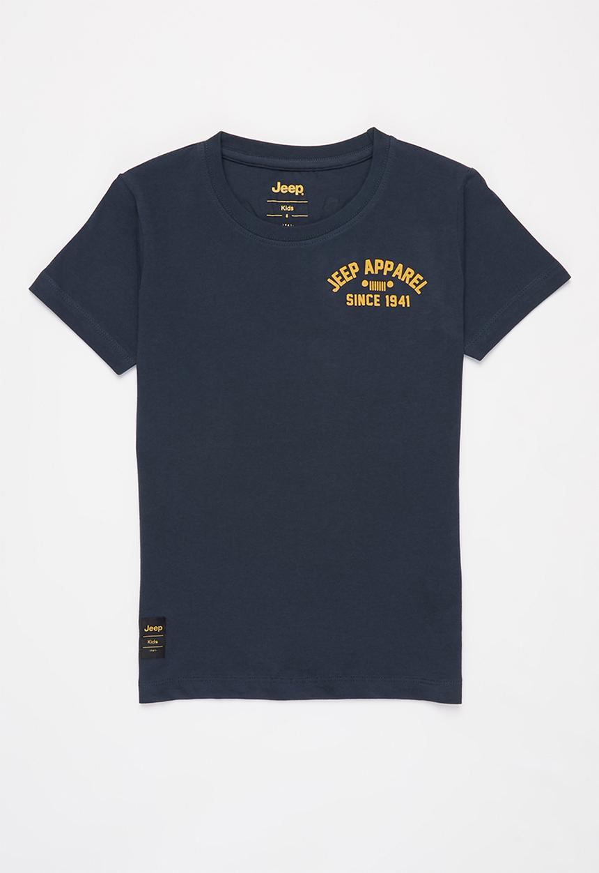 JEEP - Boys short sleeve graphic tee - blue