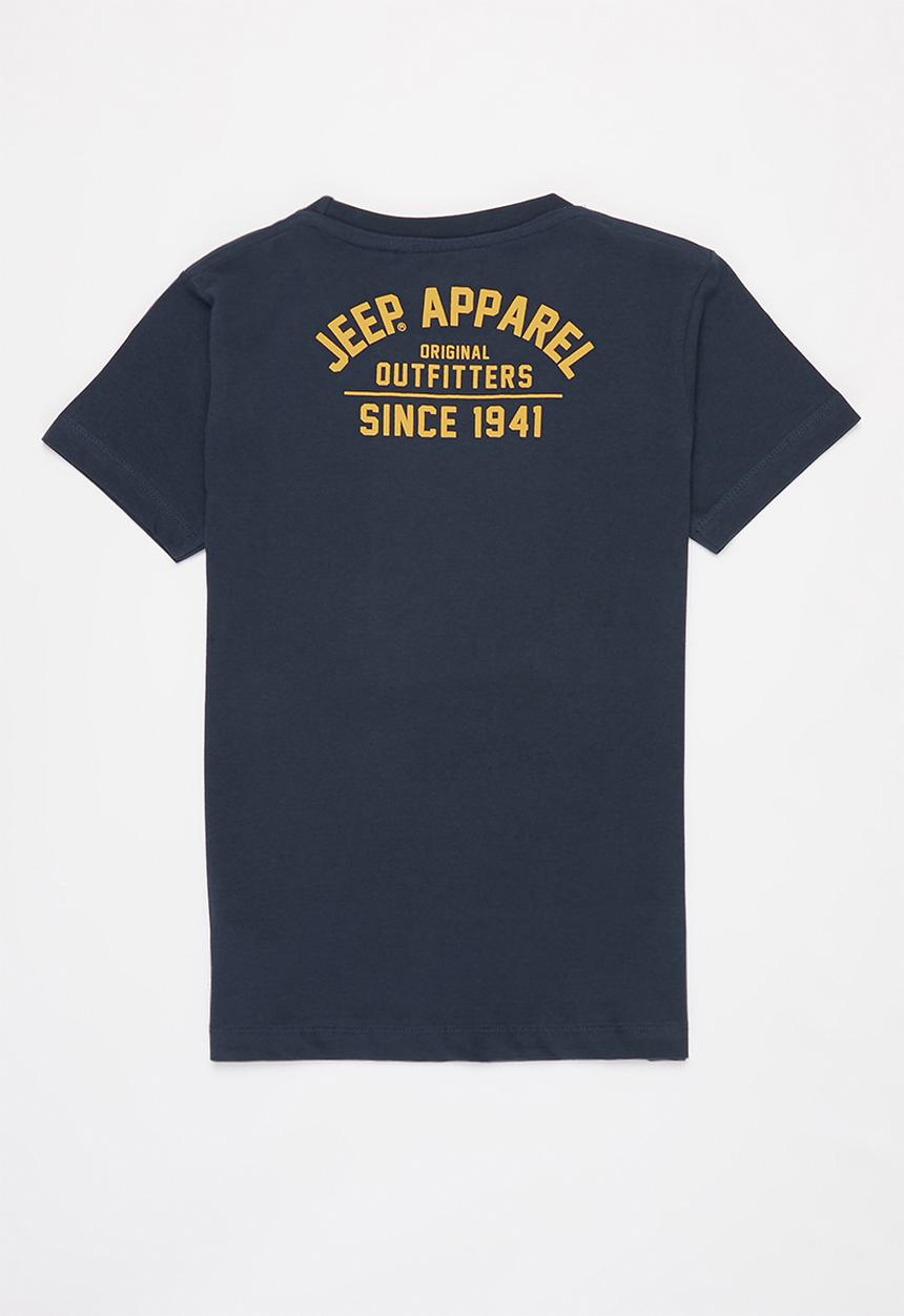 JEEP - Boys short sleeve graphic tee - blue