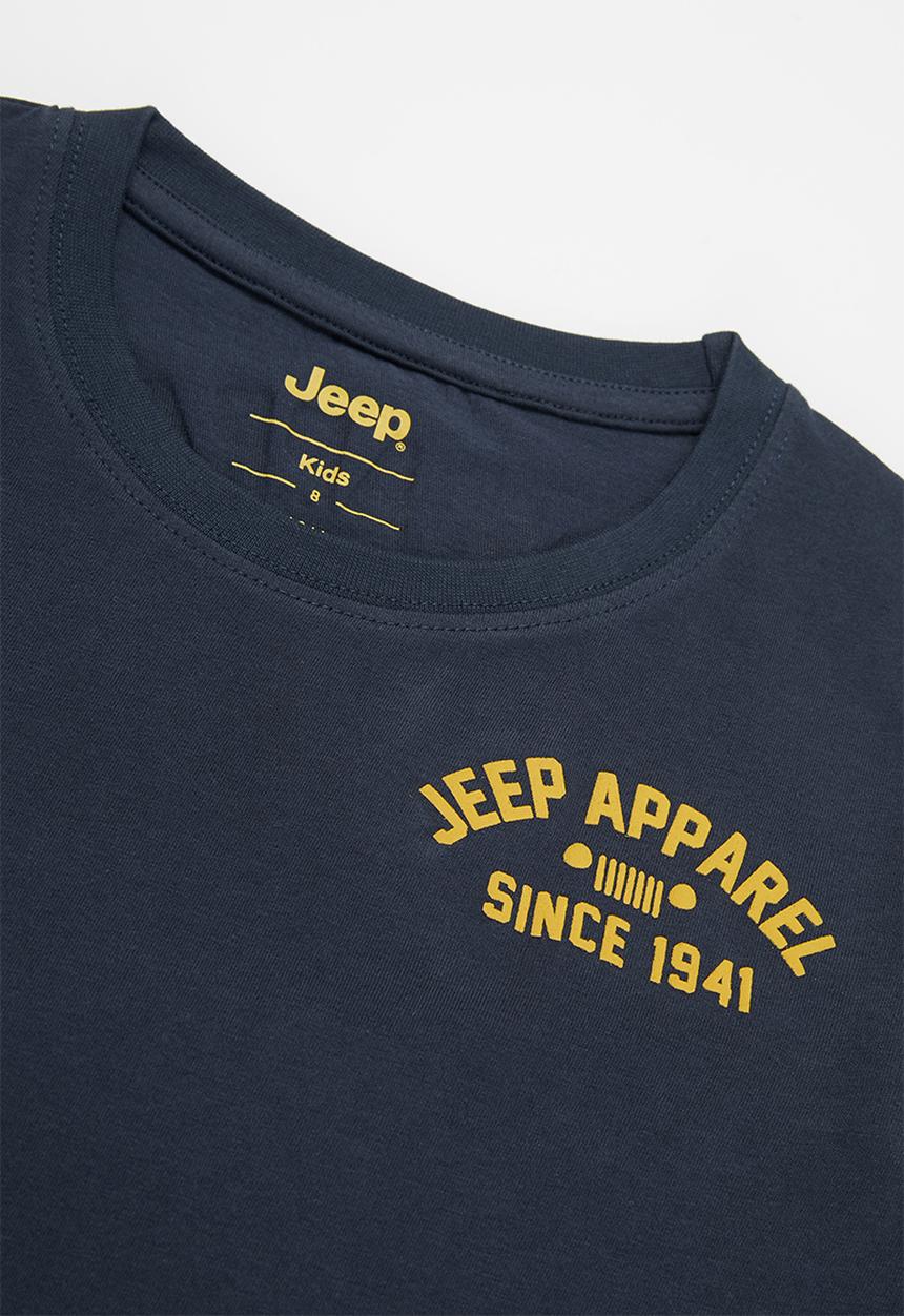 JEEP - Boys short sleeve graphic tee - blue