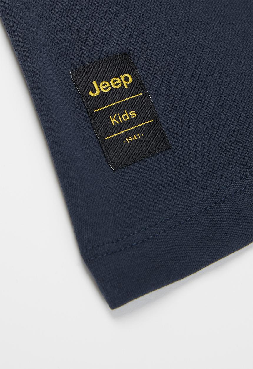 JEEP - Boys short sleeve graphic tee - blue