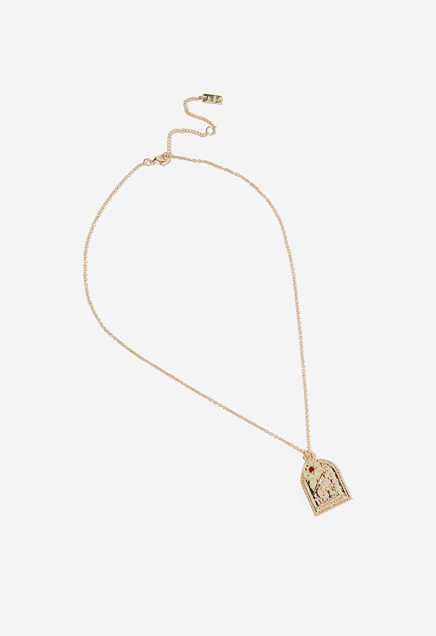 Rubi - Premium zodiac necklace - gold plated capricorn