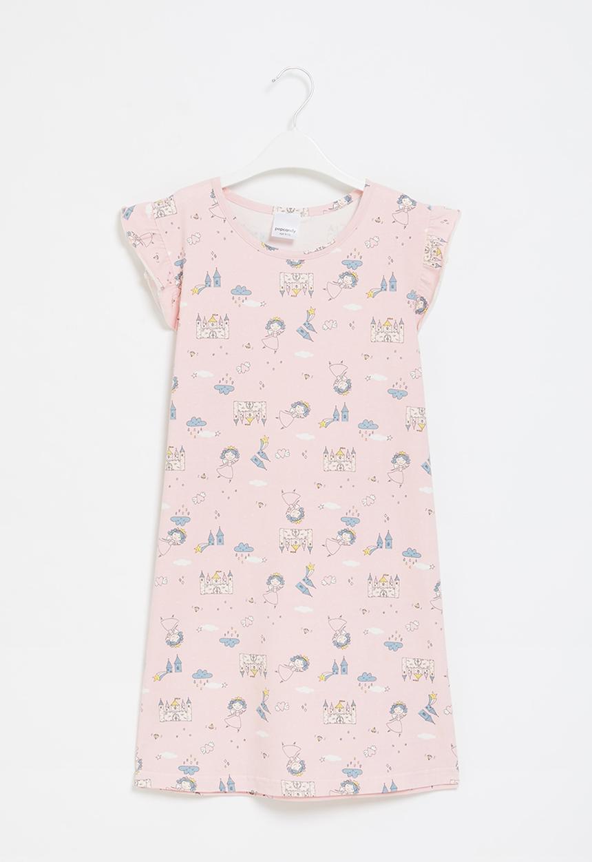 Pop Candy - Girls printed nightie - pink