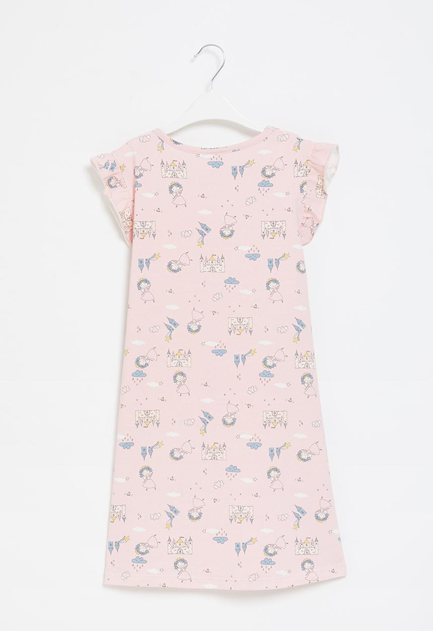 Pop Candy - Girls printed nightie - pink