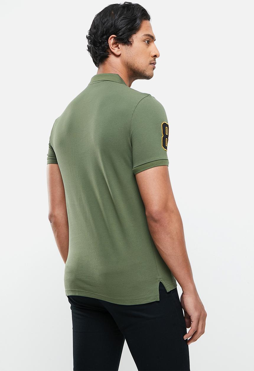 Giordano - Napoloen embroid golfer - grey 