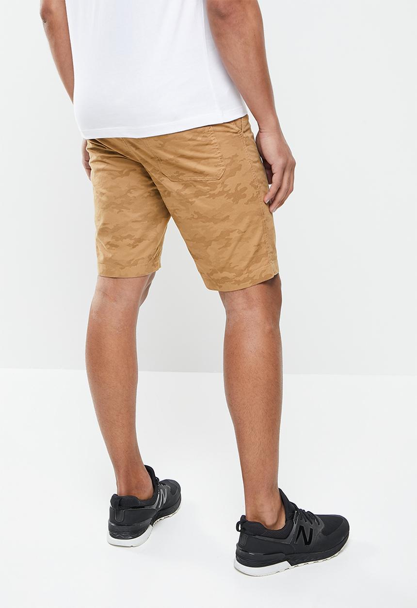 Giordano - Cotton ds1 short - khaki