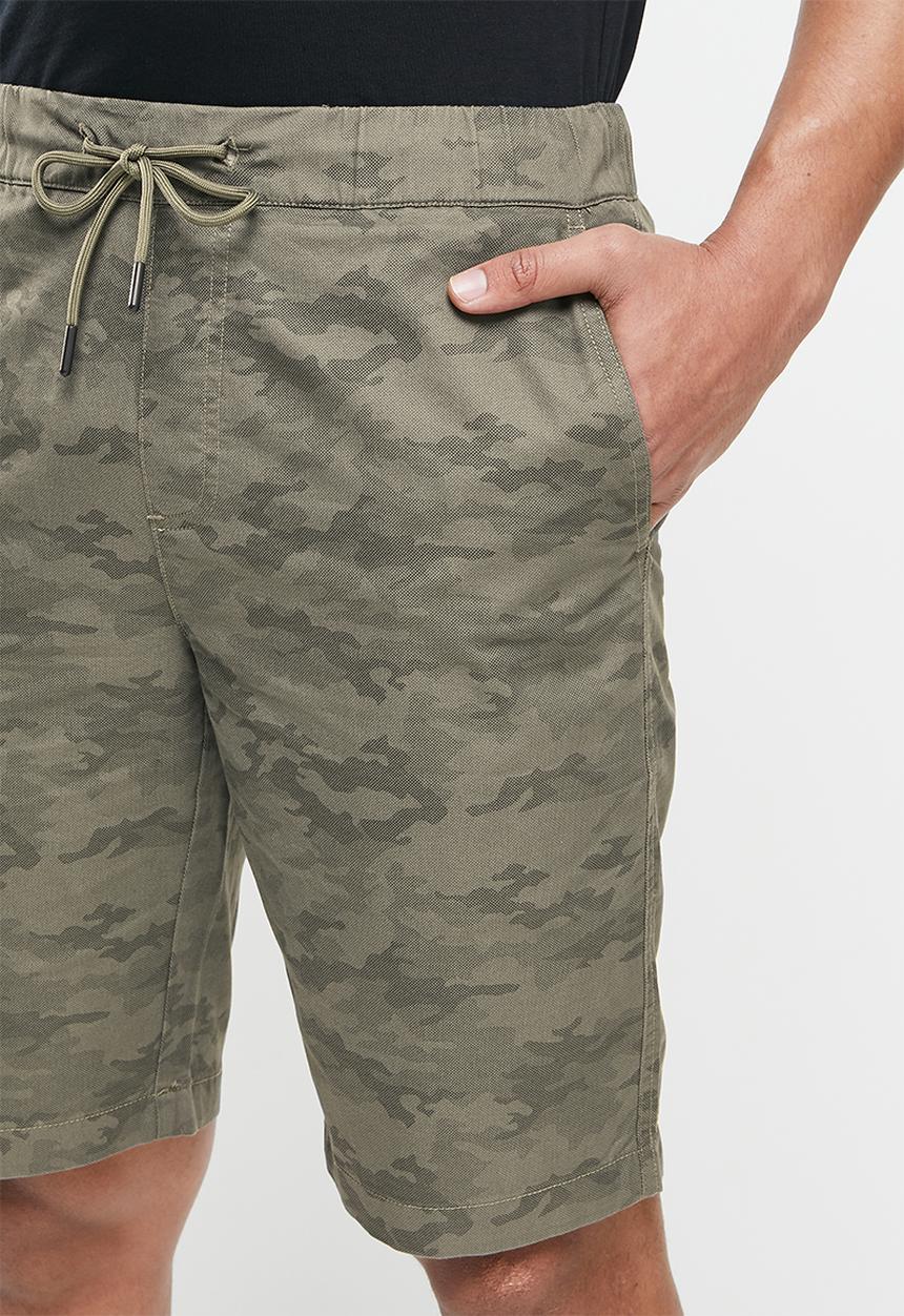 Giordano - Cotton ds1 short - grey
