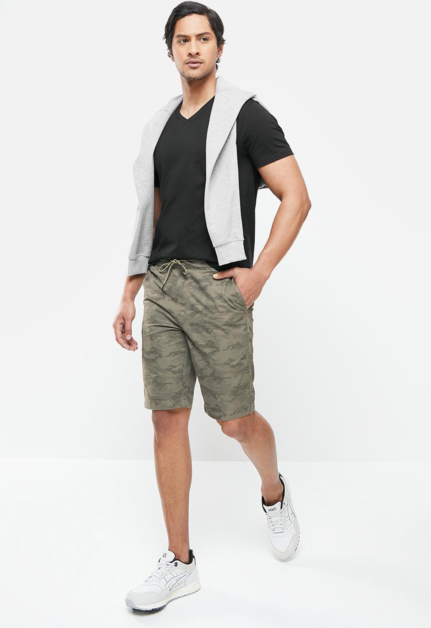 Giordano - Cotton ds1 short - grey