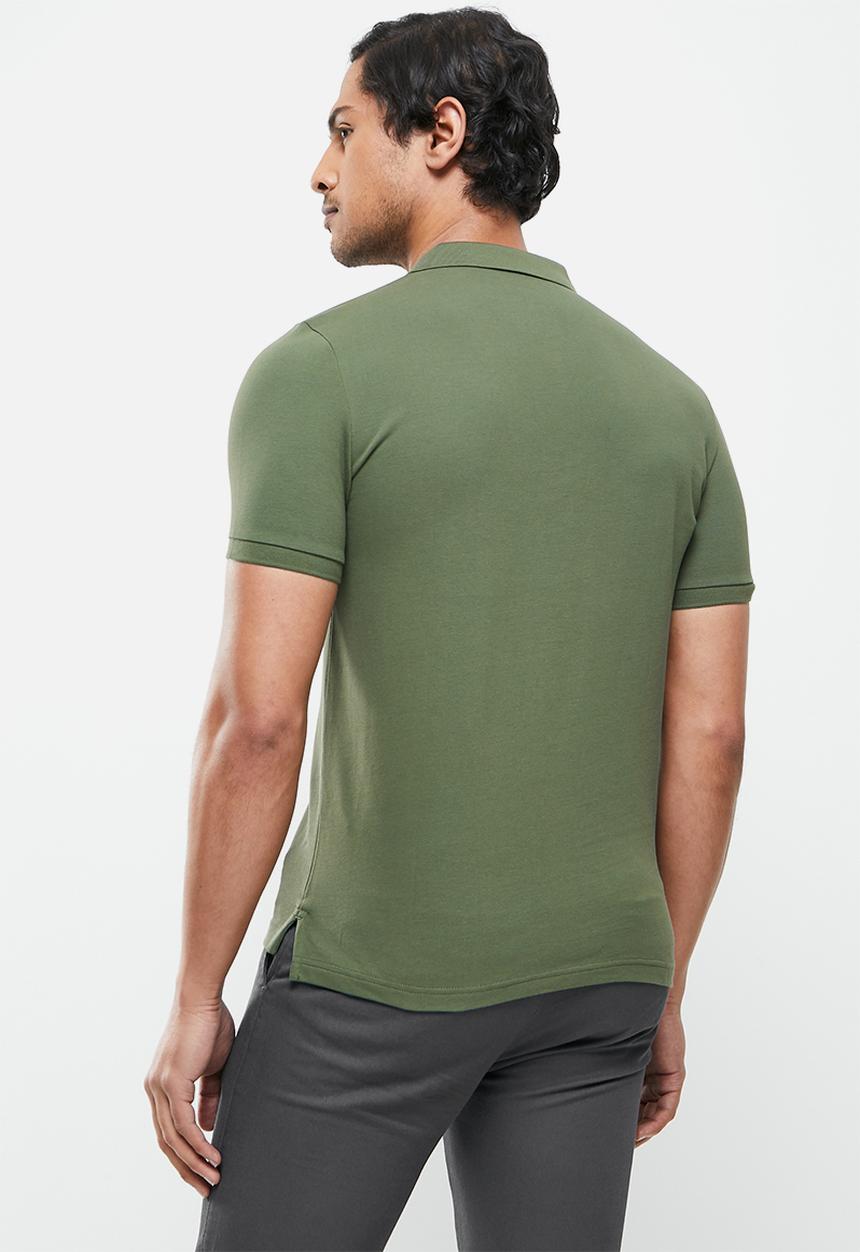 Giordano - 3d lion embriod golfer - green