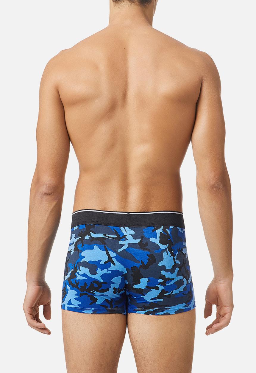 Diesel  - Umbx-damien three pack boxer-shorts - black & navy 