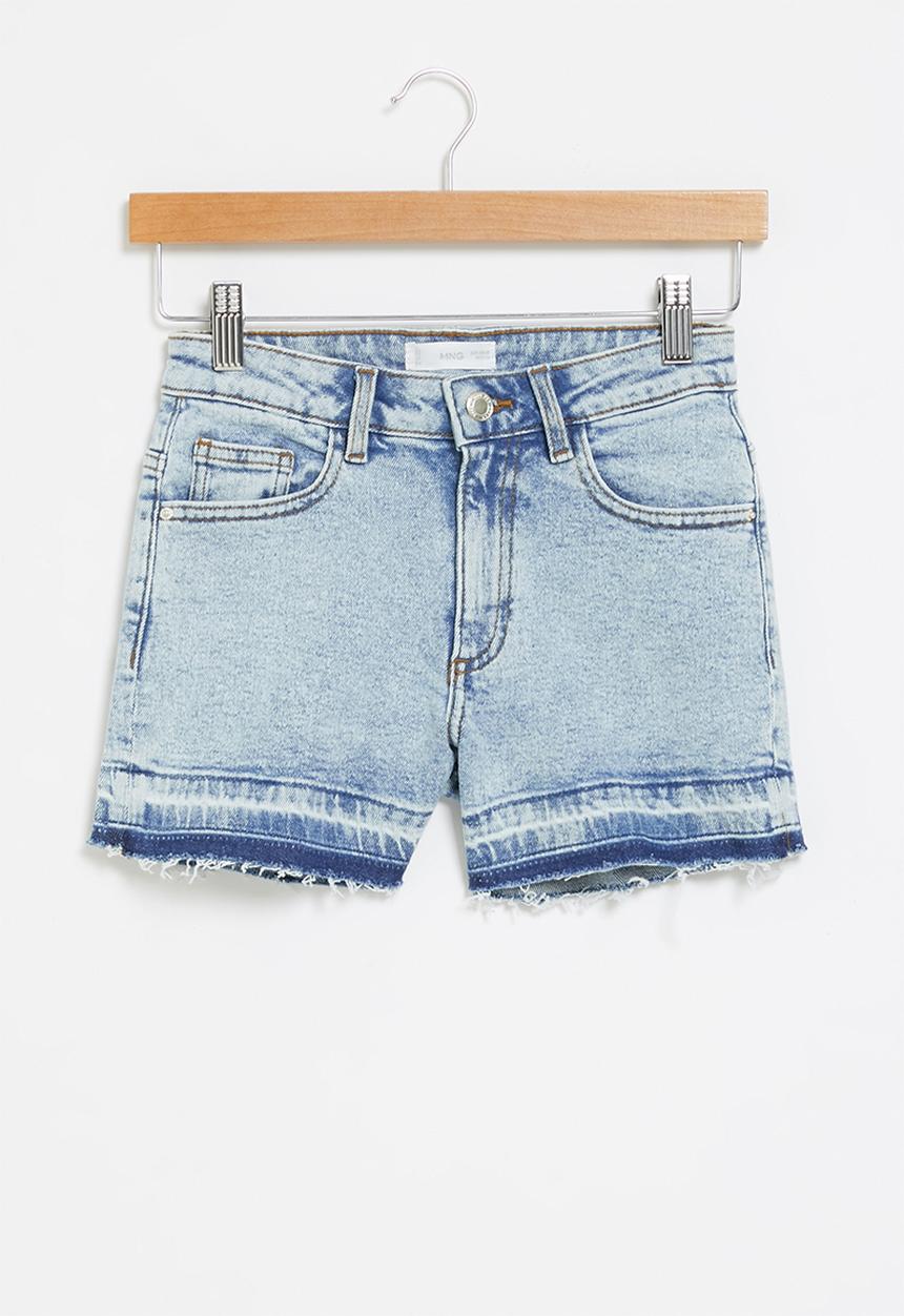 MANGO - Shorts emma - light blue
