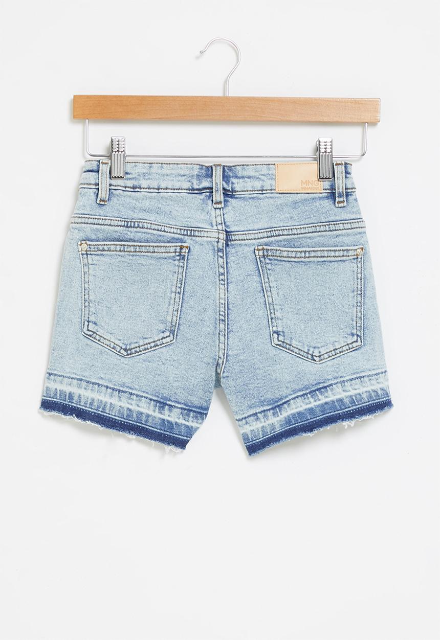 MANGO - Shorts emma - light blue