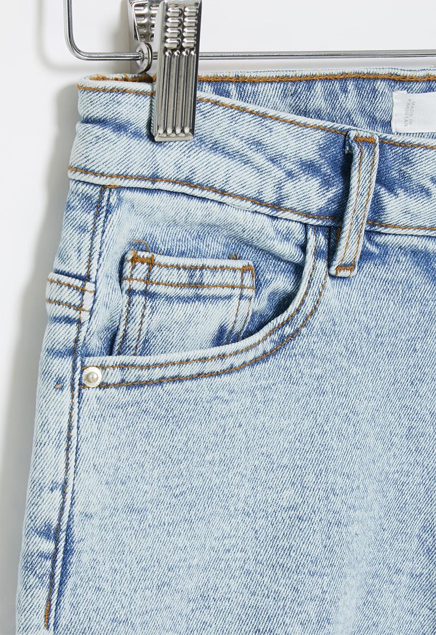 MANGO - Shorts emma - light blue