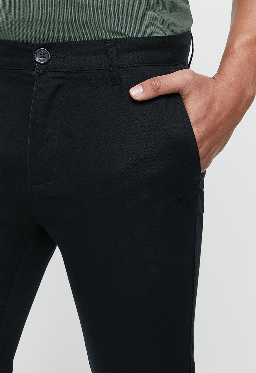 Giordano - Chino pant - black