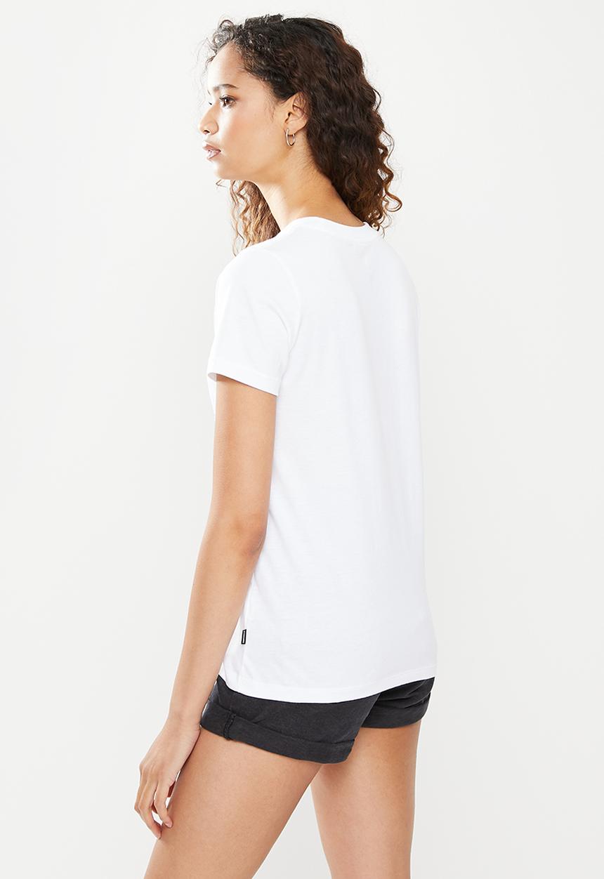 Converse - Converse star chevron tee - white