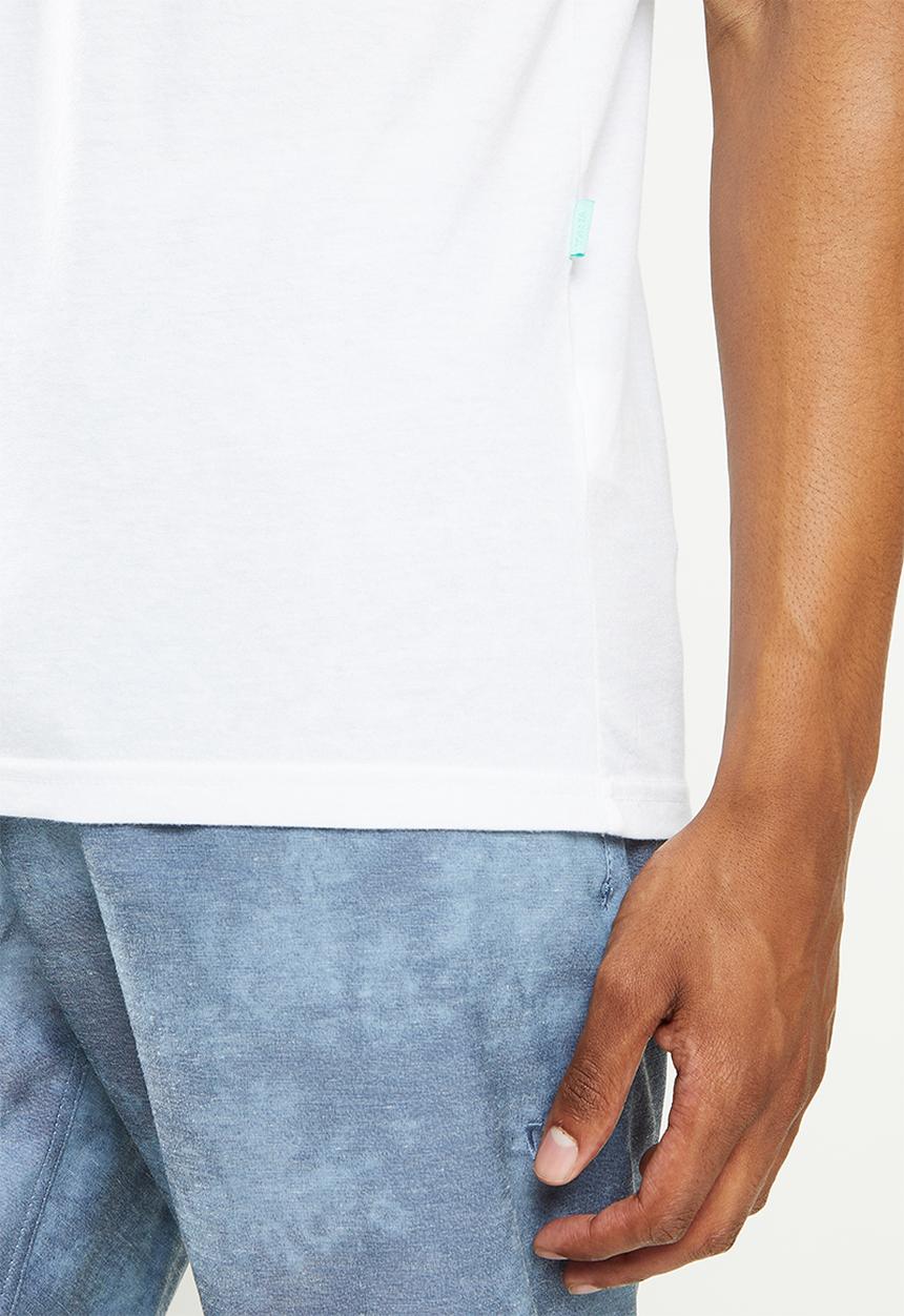 Vissla  - T&c slider short sleeve pocket tee - vintage white