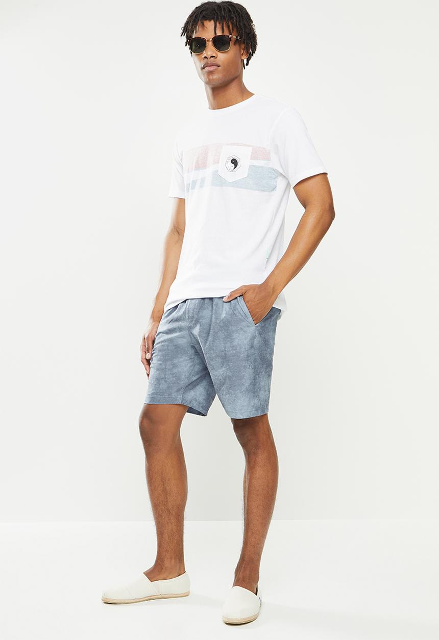 Vissla  - Hemp no see ums eco 18.5" elastic walkshort - navy wash