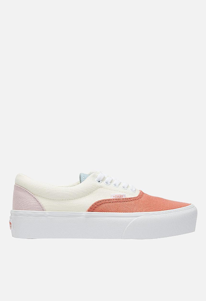 Vans - Era platform - (twill) pastel block/true white