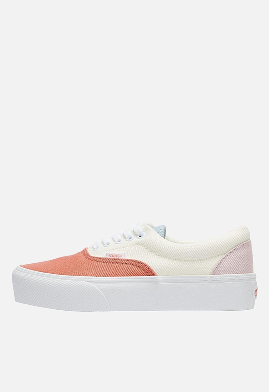 Vans - Era platform - (twill) pastel block/true white