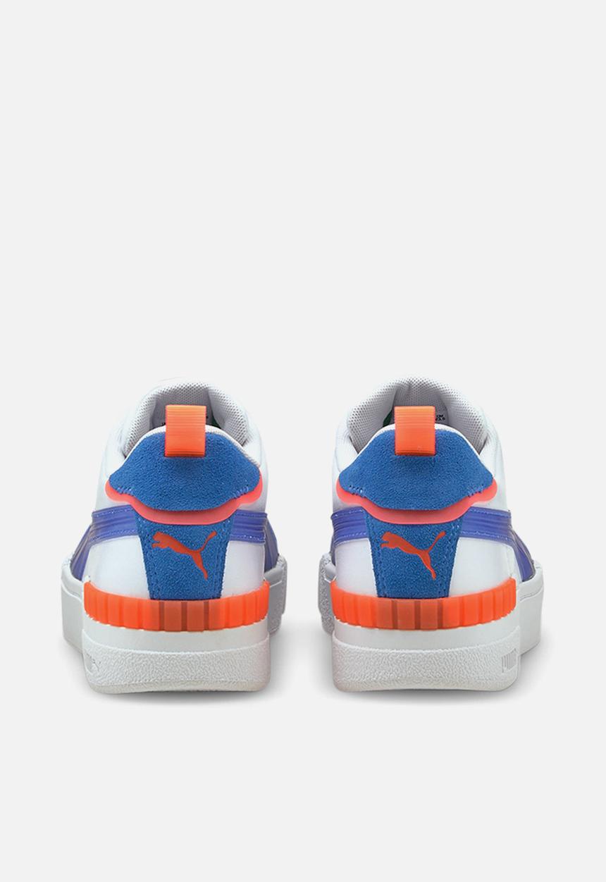 PUMA - Cali sport pop - white-bluemazing-lava blast