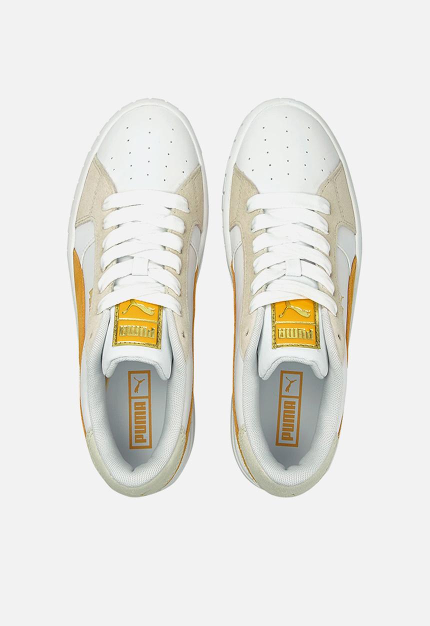 PUMA - Cali star mix - white-mineral yellow-vaporous gray