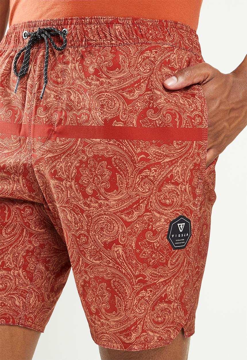 Vissla  - Paisley 17.5" ecolastic - rust