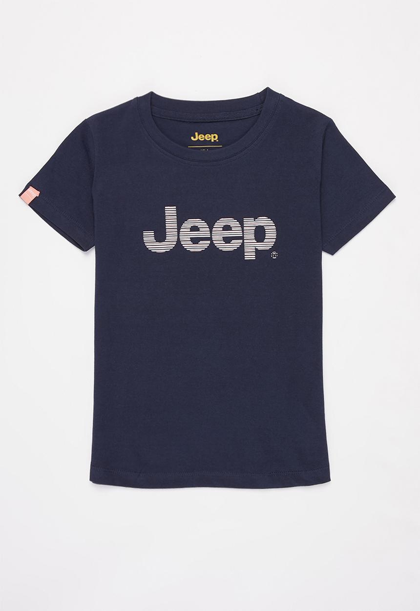 JEEP - Jeep short sleeve logo tee - navy