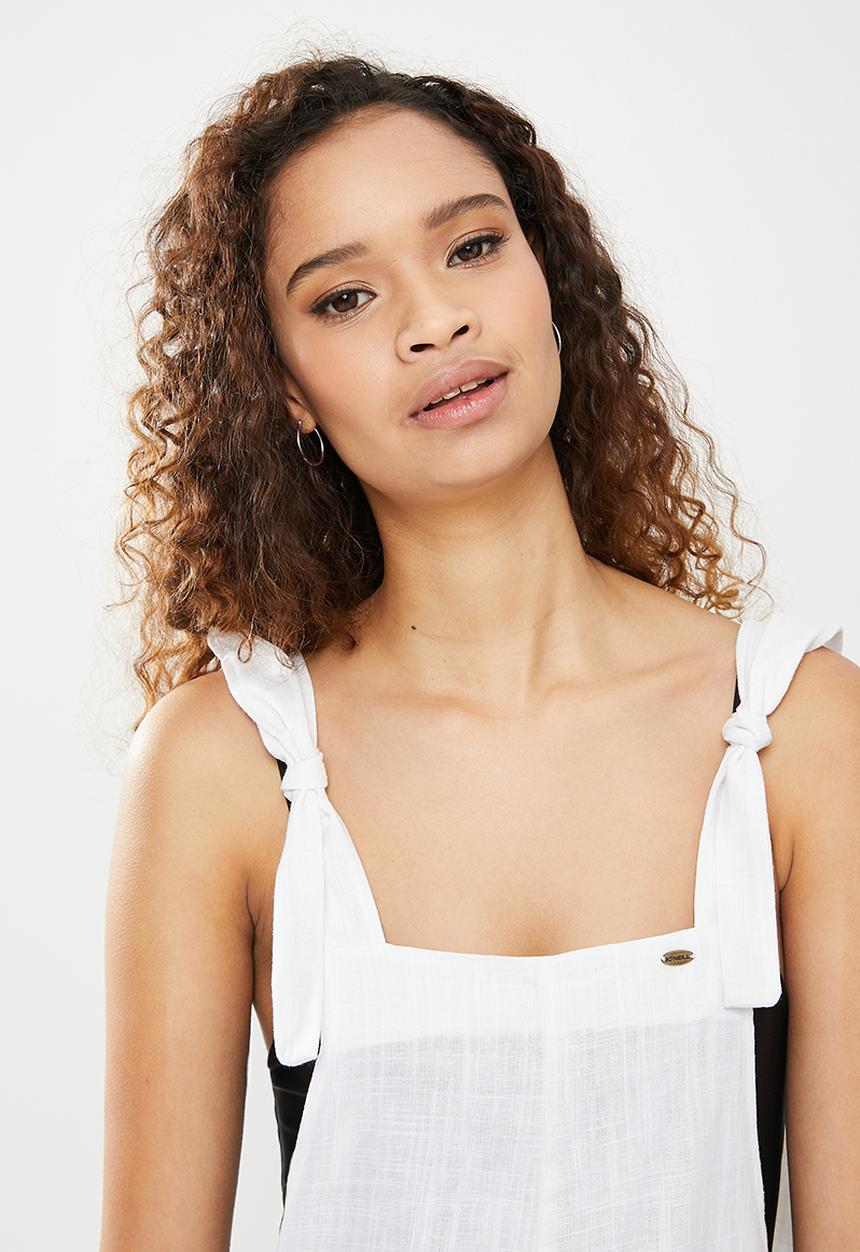 O'Neill - Sydney jumpsuit cover up - white