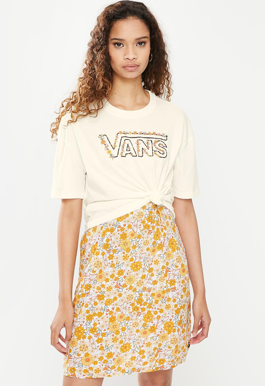 Vans - Trippy garden tee - marshmallow
