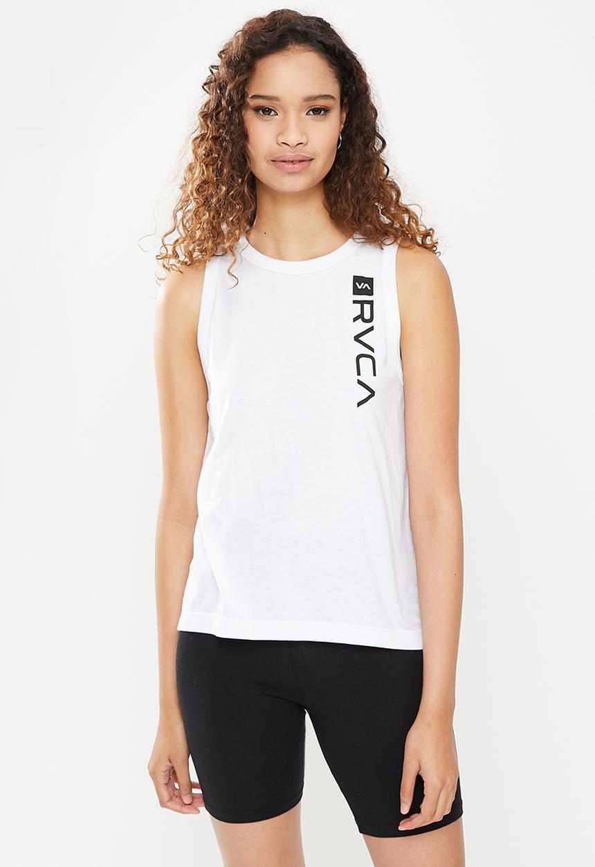 RVCA - Va muscle - white