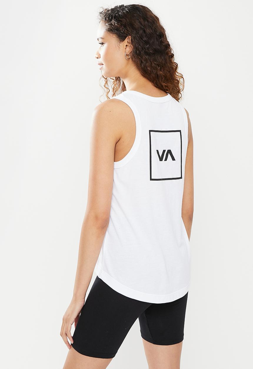 RVCA - Va muscle - white