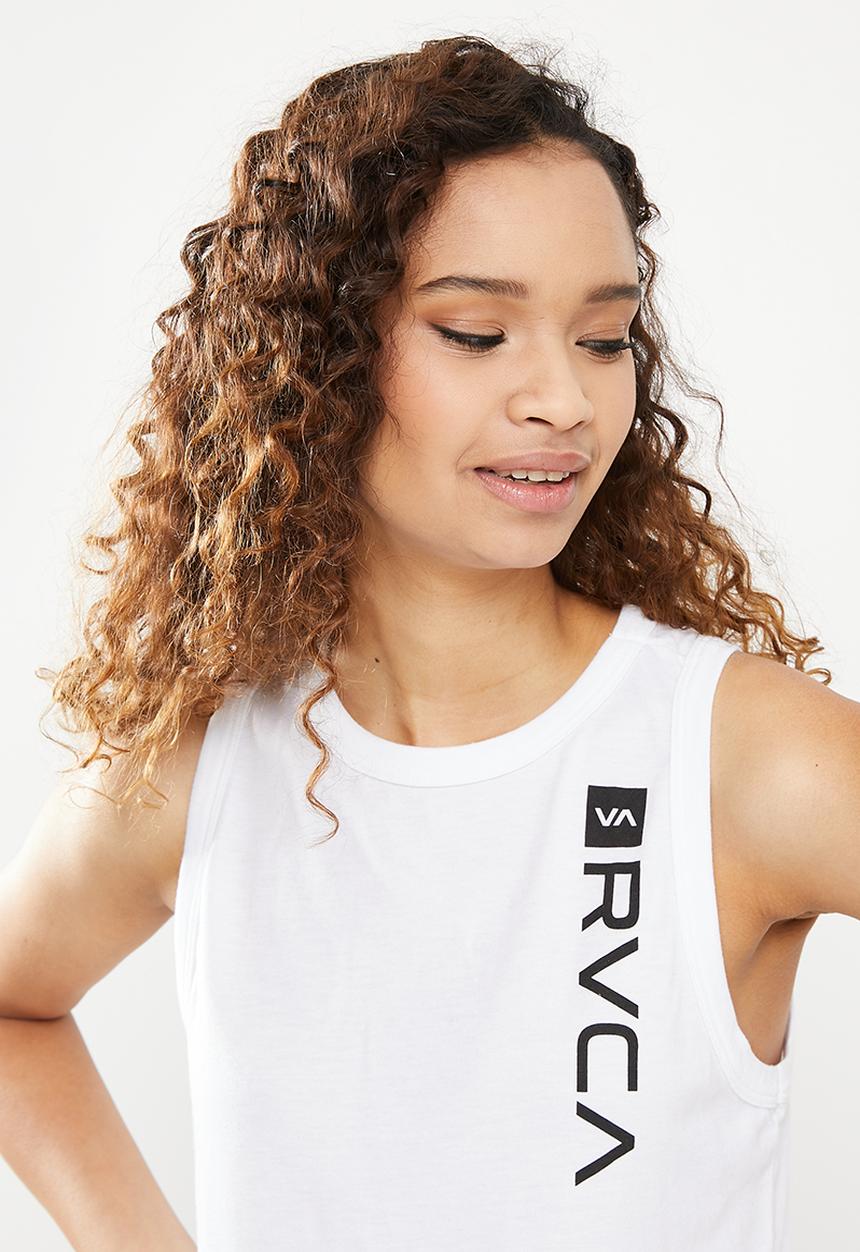 RVCA - Va muscle - white