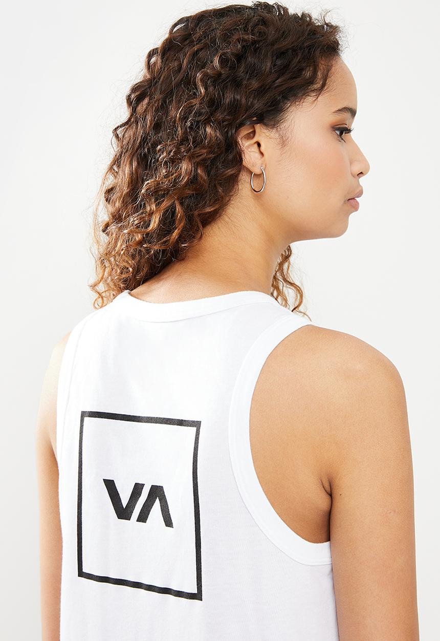 RVCA - Va muscle - white