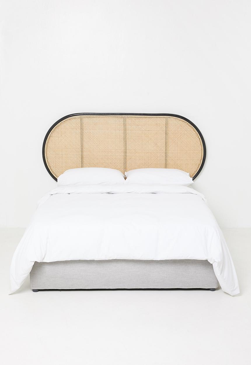 Sixth Floor - Abelia rattan headboard - neutral 