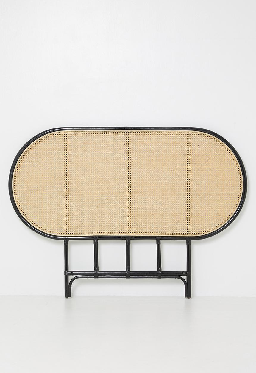 Sixth Floor - Abelia rattan headboard - neutral 